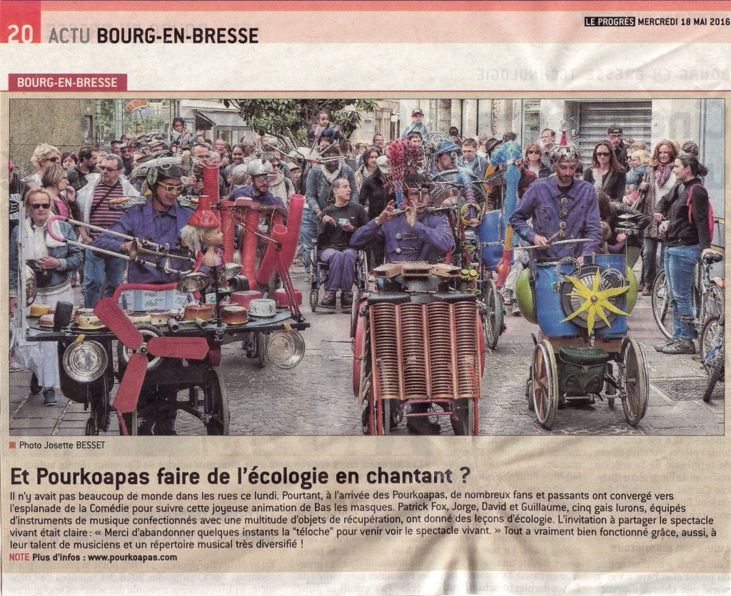 Article de presse Pourkoapas